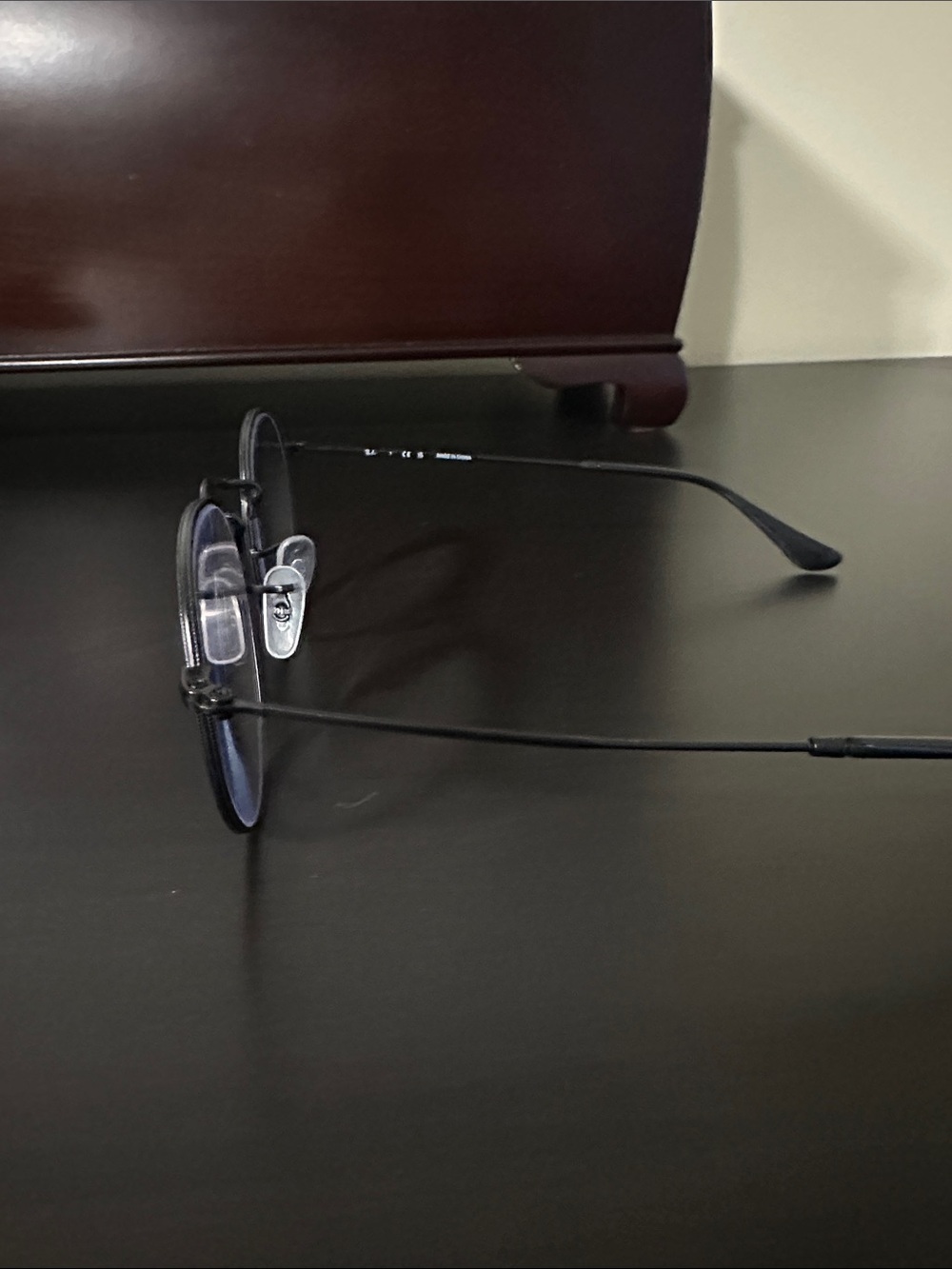 Ray Ban RX3557v Black Round Metal Reading +2.00 Glasses - Unisex. - Picture 13 of 16